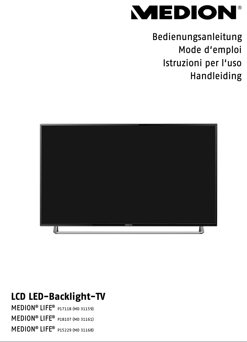 Page 1 de la notice Manuel utilisateur Medion LIFE P15229 (MD 31168)