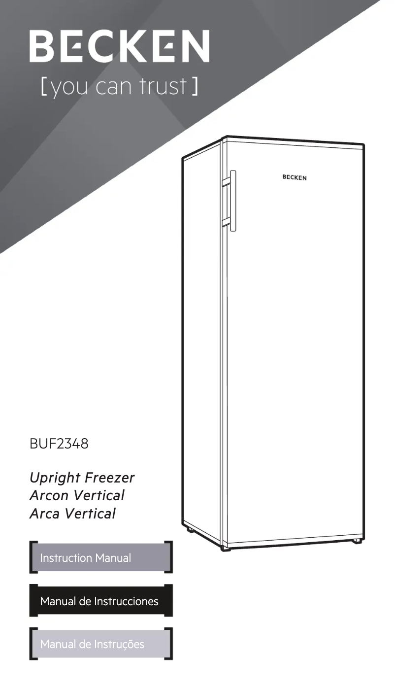 Image de la première page du manuel de l'appareil BUF2348