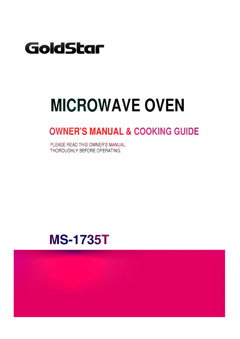 Página 1 del manual Manual de usuario LG MS-1735T