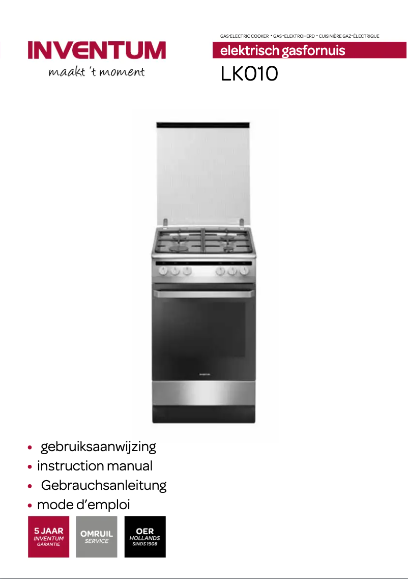 Image de la première page du manuel de l'appareil LK010