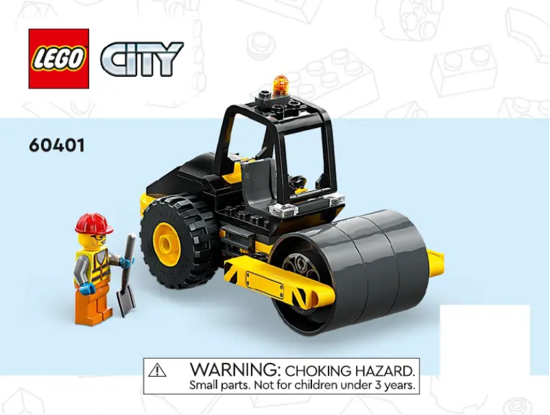 Page n°1 - Manuel utilisateur Lego City 60401
