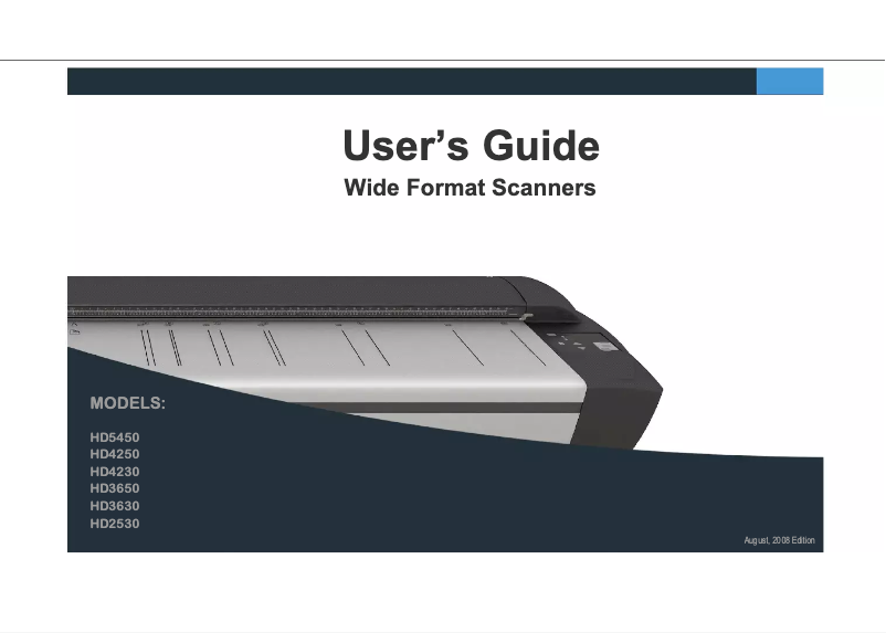 Page n°1 - Manuel utilisateur Contex HD5450