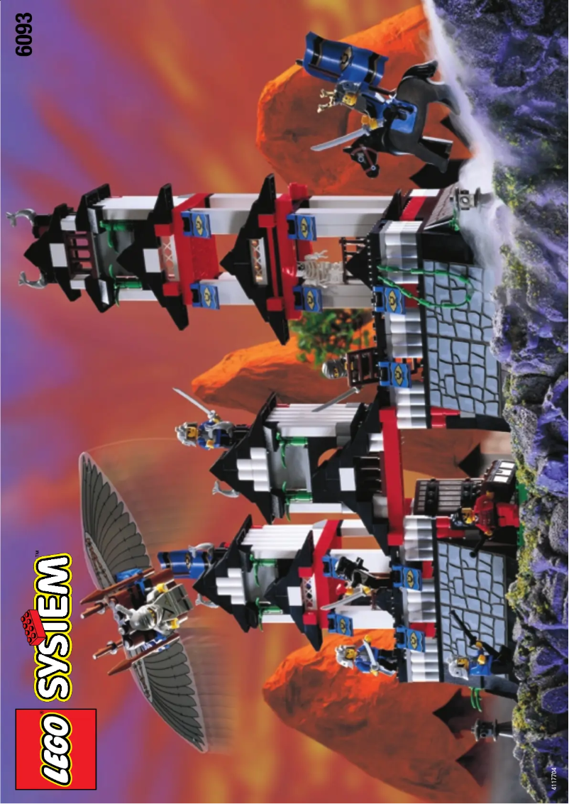 Page 1 de la notice Manuel utilisateur Lego Castle 6093