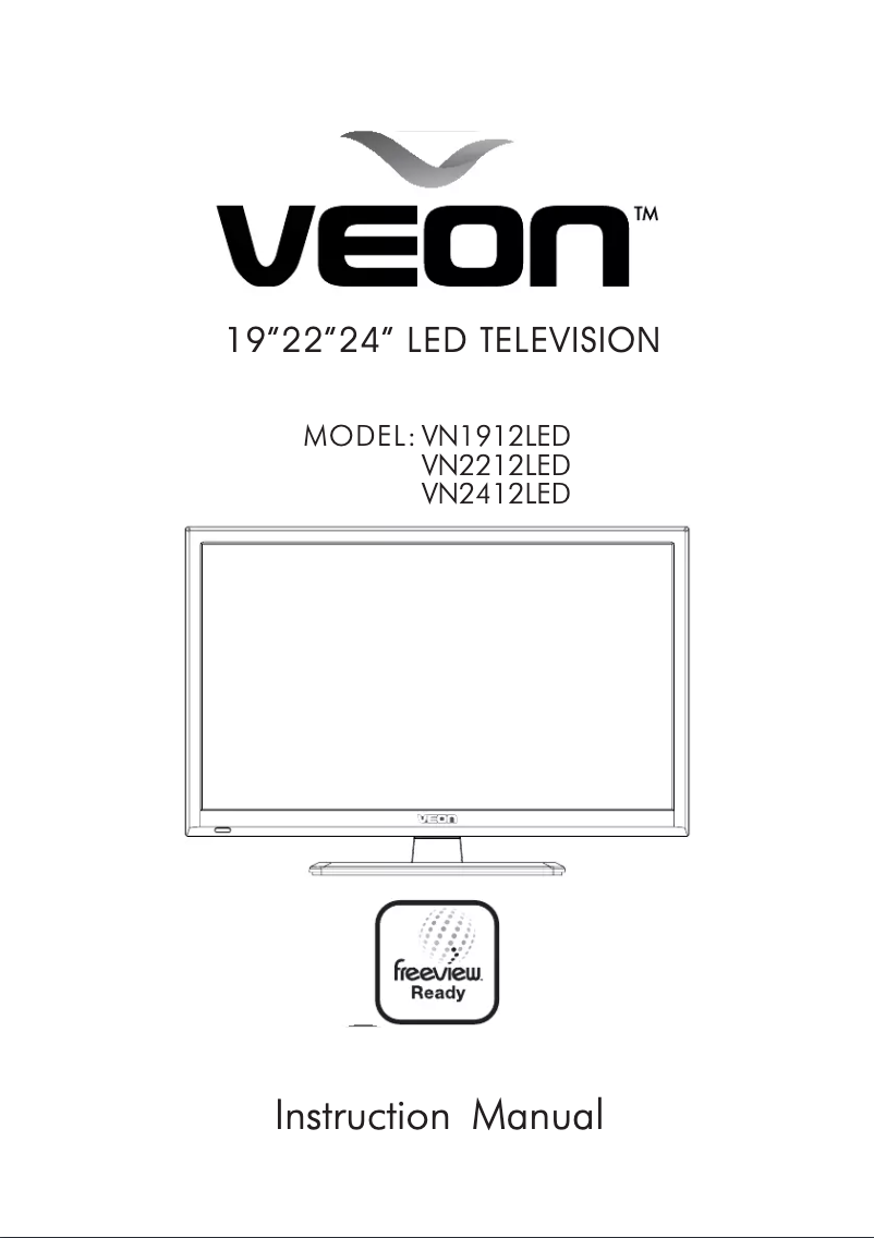 Page 1 de la notice Manuel utilisateur Veon VN1912LED
