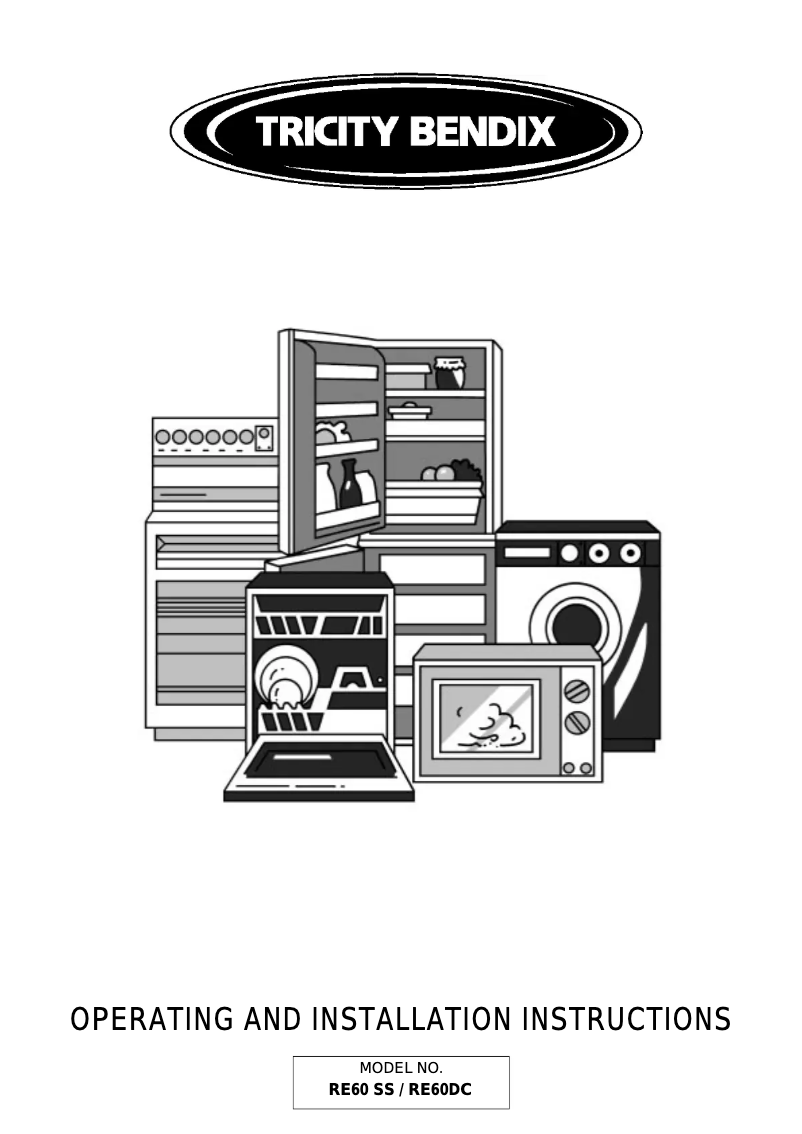 Image de la première page du manuel de l'appareil RE60DCW