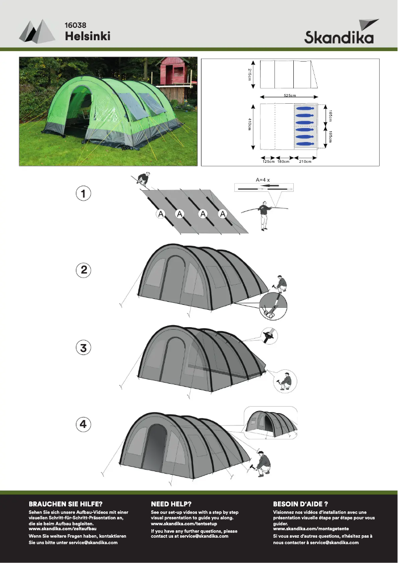 Image de la première page du manuel de l'appareil Helsinki