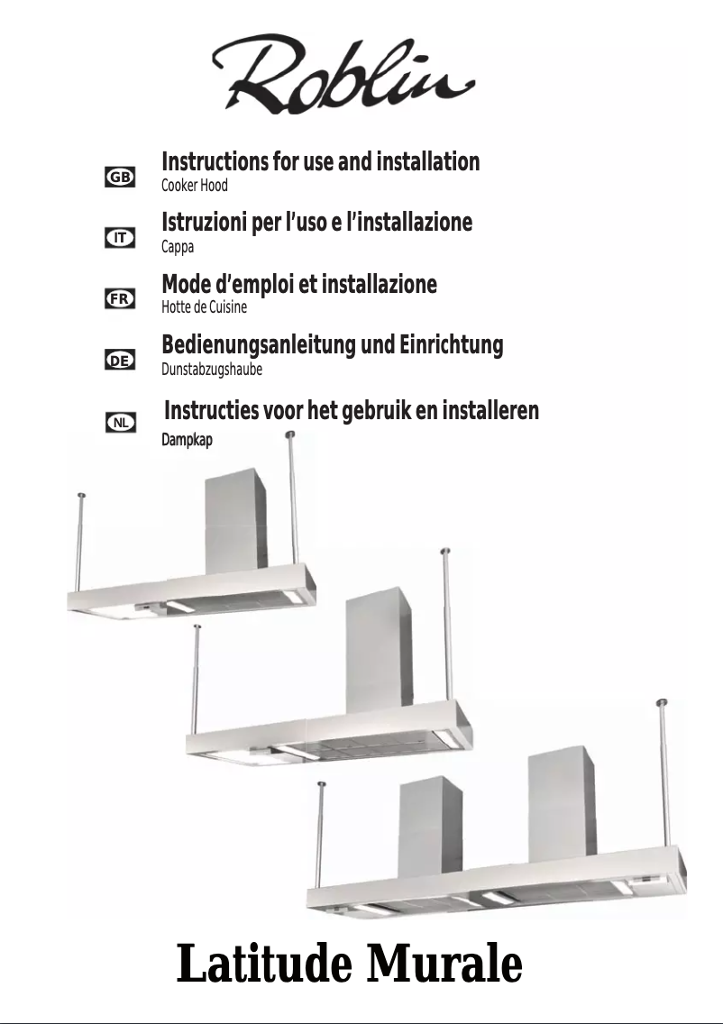 Página 1 del manual Manual de usuario Roblin Latitude