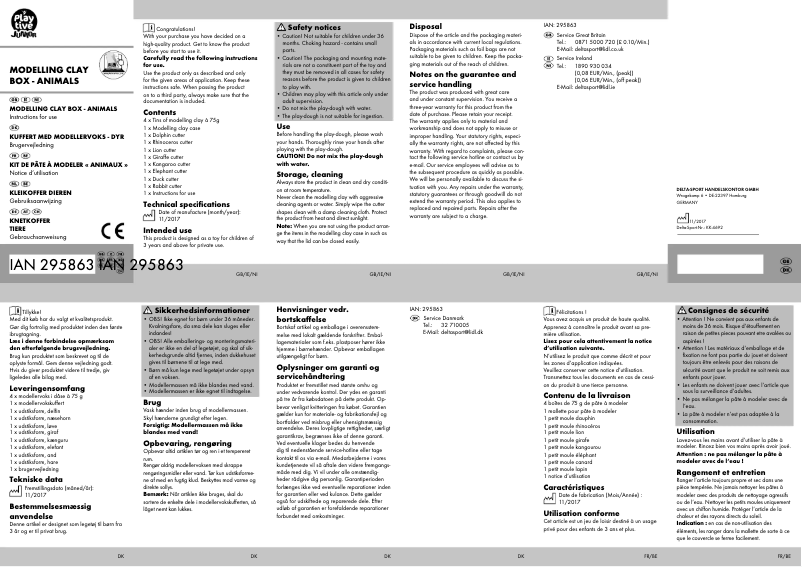 Imagen de la primera página del manual del dispositivo IAN 295863