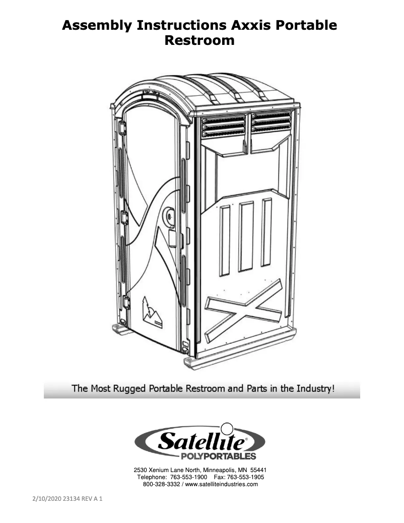 Page n°1 - Manuel utilisateur Satellite Axxis