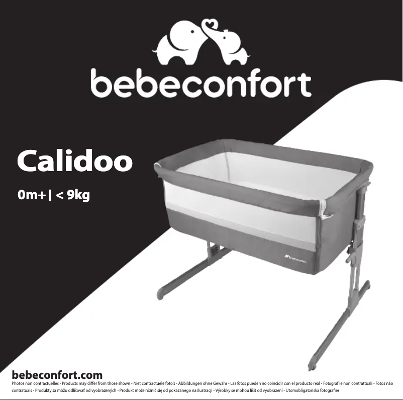Page n°1 - Manuel utilisateur Bebe Confort Calidoo