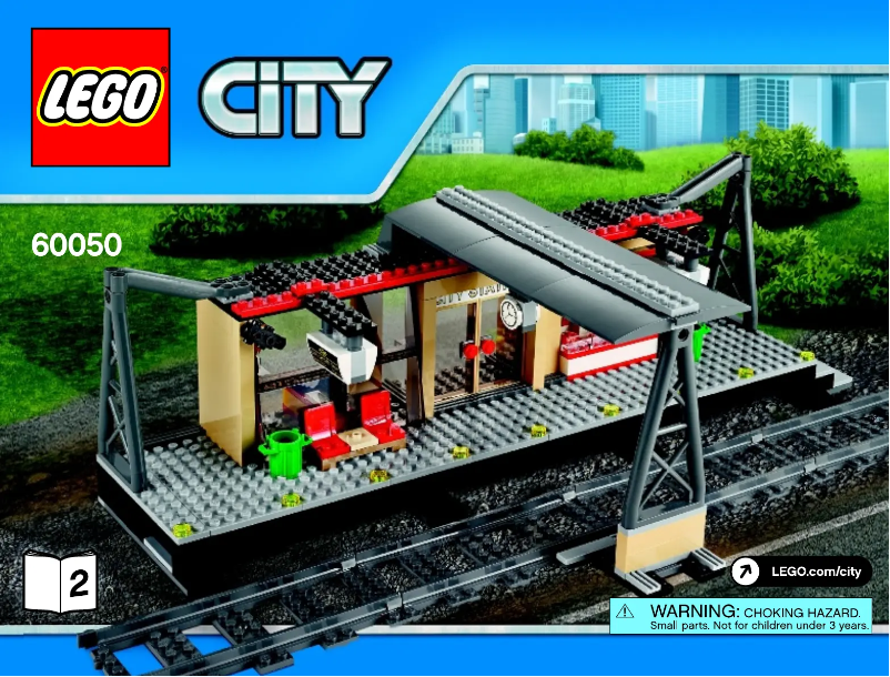 Page 1 de la notice Manuel utilisateur Lego City 60050