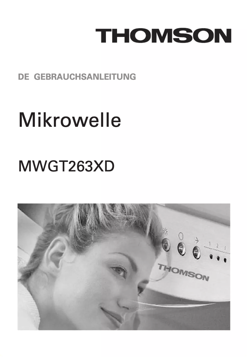 Image de la première page du manuel de l'appareil MWGT263XD