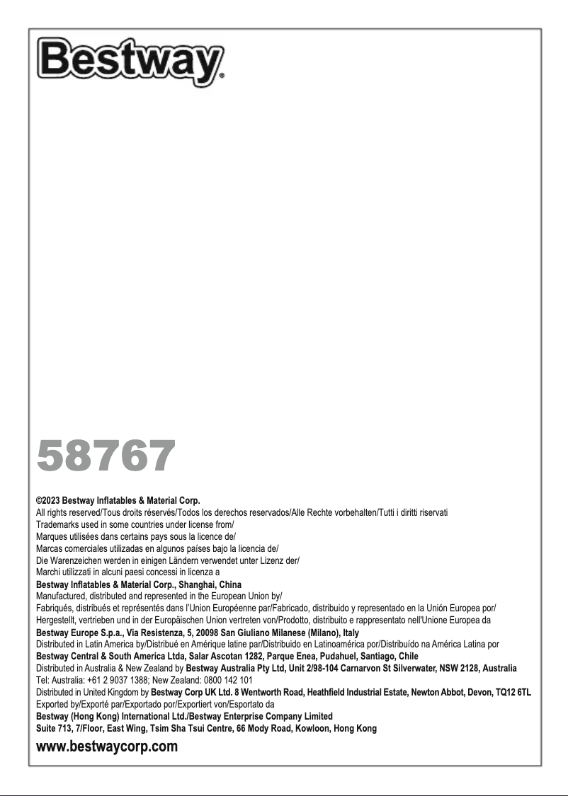 Imagen de la primera página del manual del dispositivo 58767