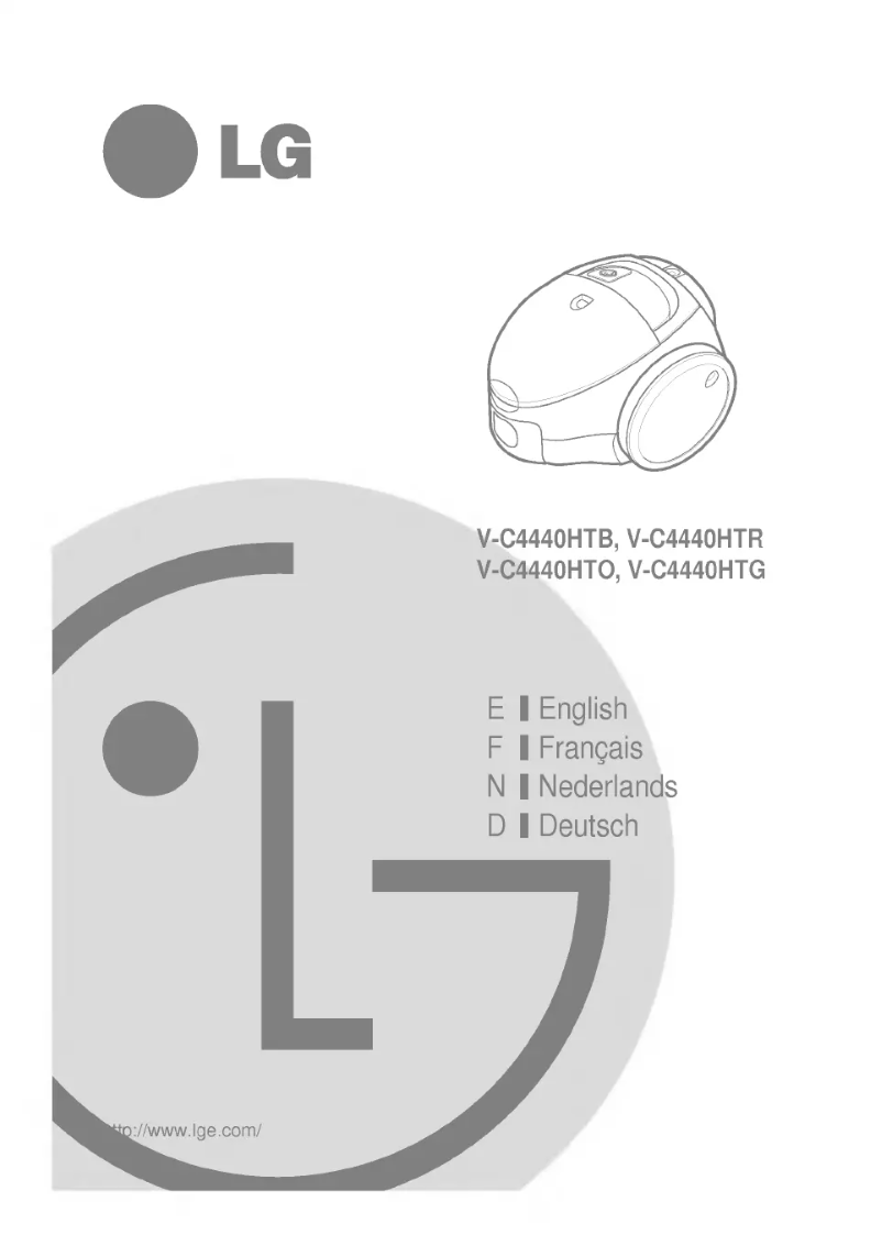 Page n°1 - Manuel utilisateur LG V-C4440HTR