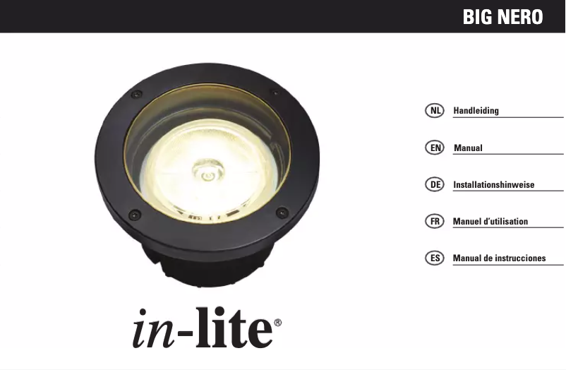 Imagen de la primera página del manual del dispositivo Big Nero