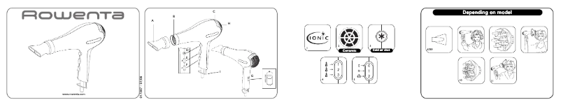 Página 1 del manual Manual de usuario Rowenta CV8525 Infini Pro 2000