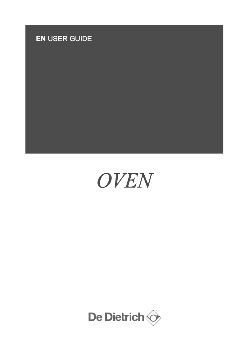 Page 1 de la notice Manuel utilisateur De Dietrich DKE7335W