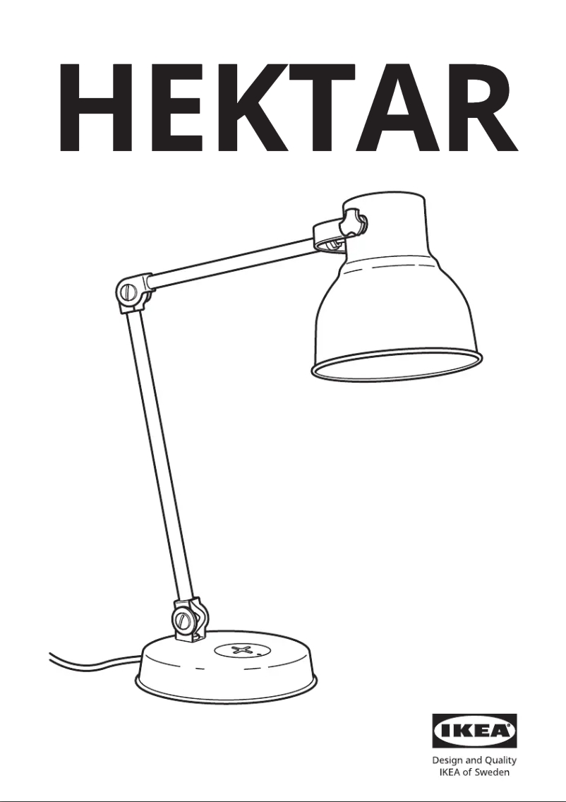 Image de la première page du manuel de l'appareil HEKTAR 003.234.39