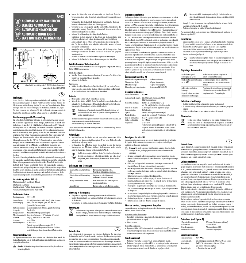 Página 1 del manual Manual de usuario Pentatech AN03