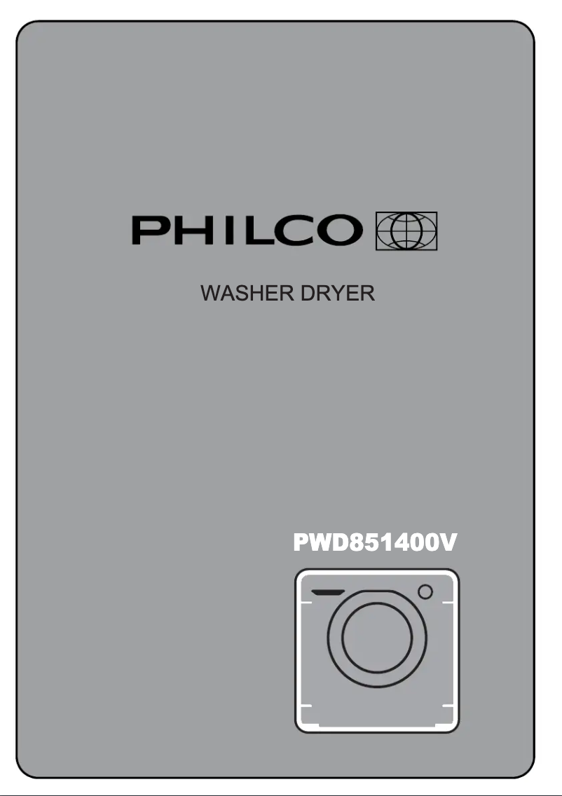 Page n°1 - Manuel utilisateur Philco PWD851400V