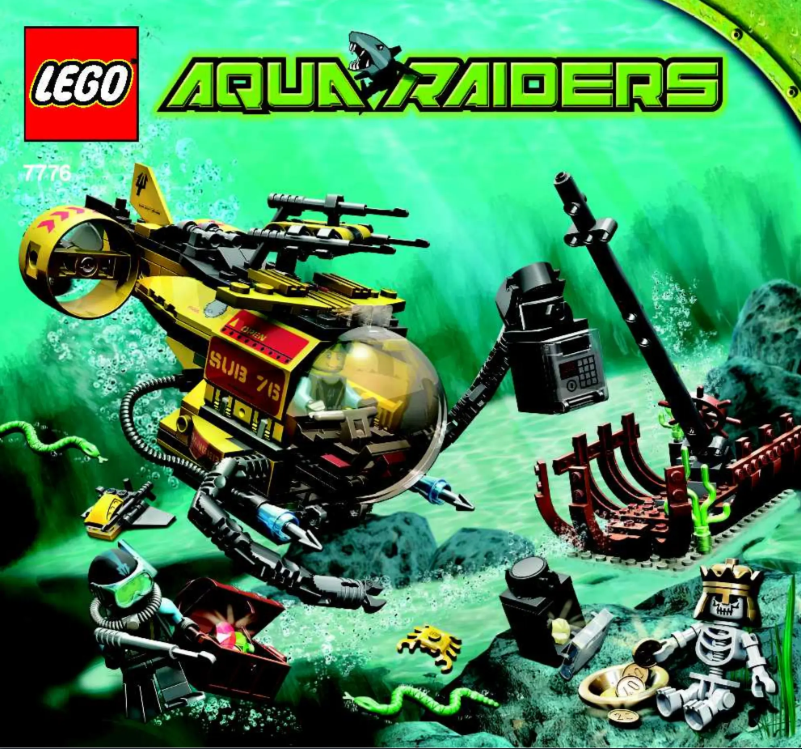 Page 1 de la notice Manuel utilisateur Lego 7776