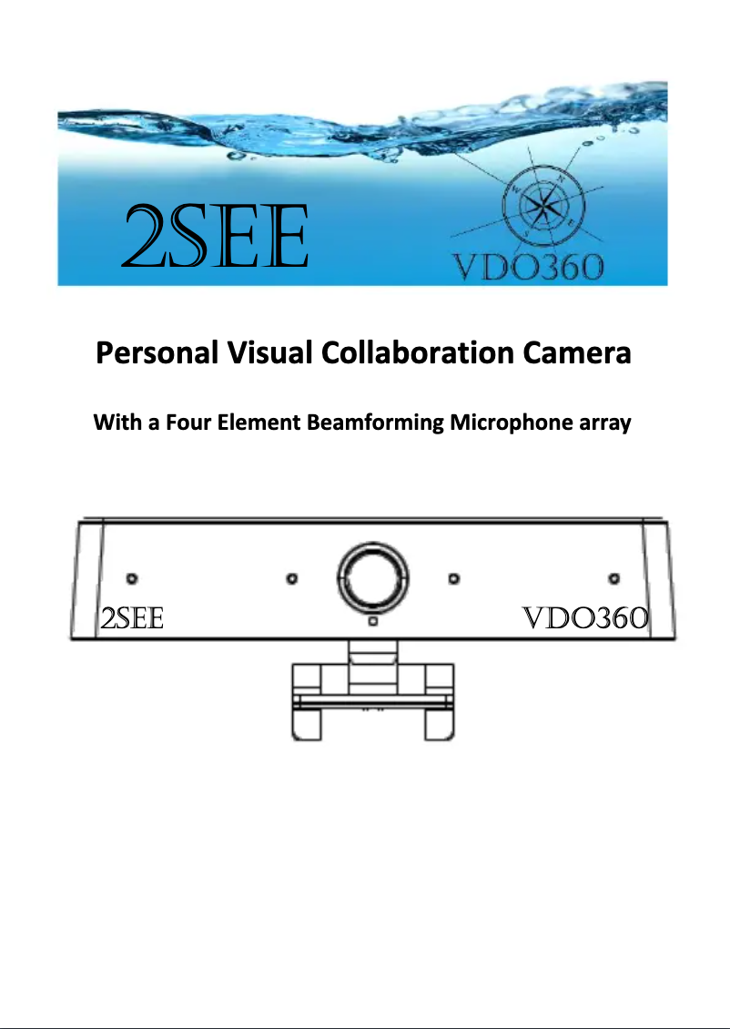 Page 1 of the manual User Manual VDO360 2SEE