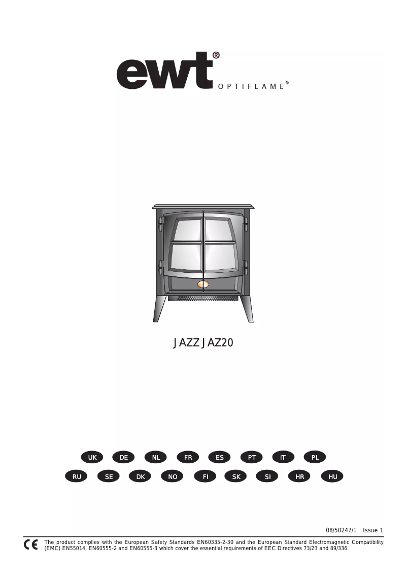 Image de la première page du manuel de l'appareil Jazz