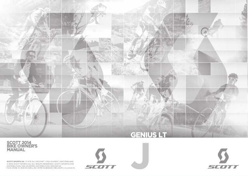 Imagen de la primera página del manual del dispositivo Genius LT