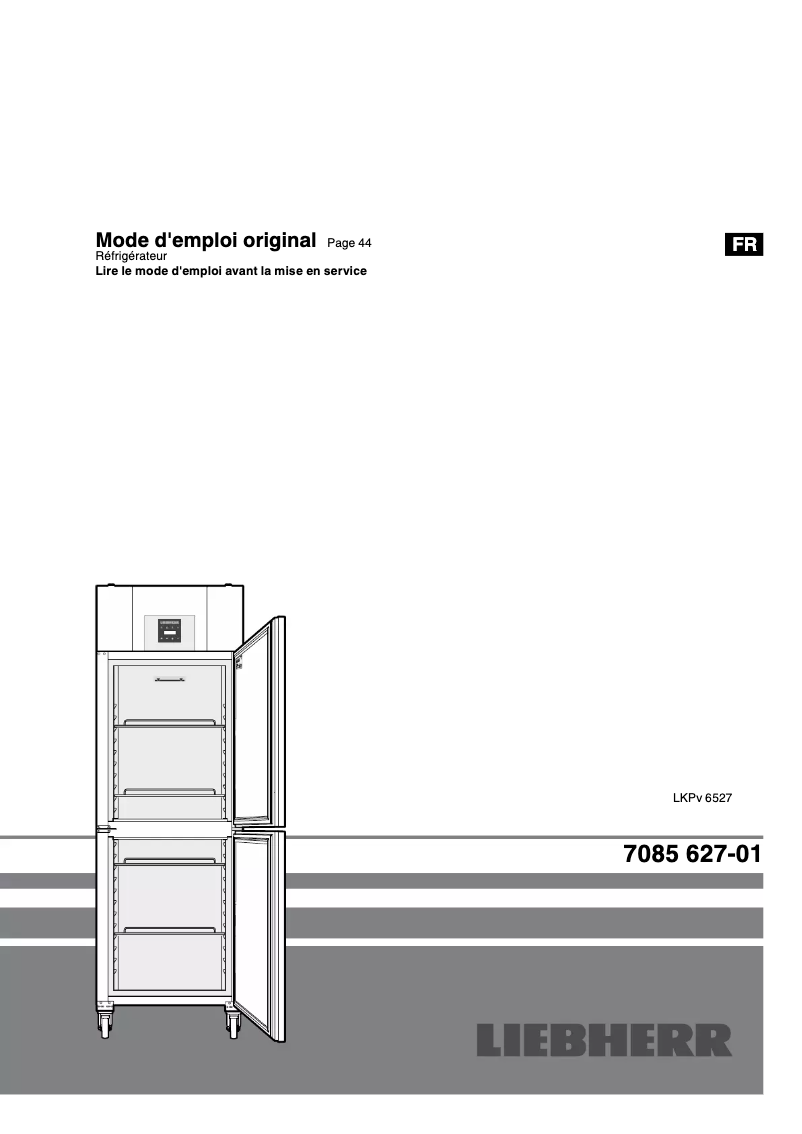 Image de la première page du manuel de l'appareil LKPv 6527
