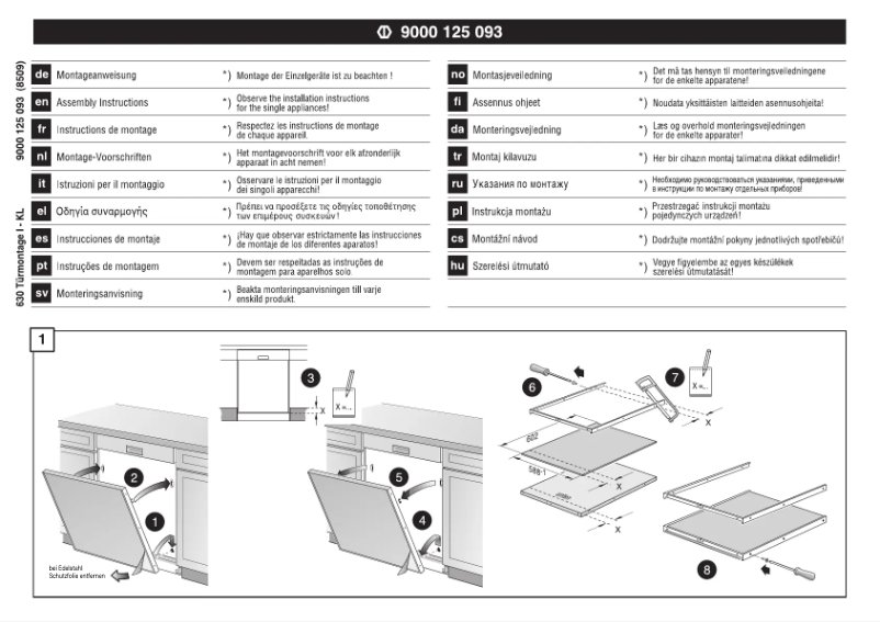 Page 1 de la notice Manuel utilisateur Siemens SZ72104