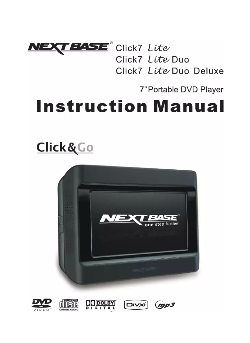 Page 1 de la notice Manuel utilisateur Nextbase Click 7 Lite Duo Deluxe