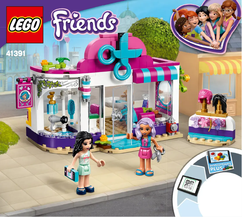 Page n°1 - Manuel utilisateur Lego Friends 41391