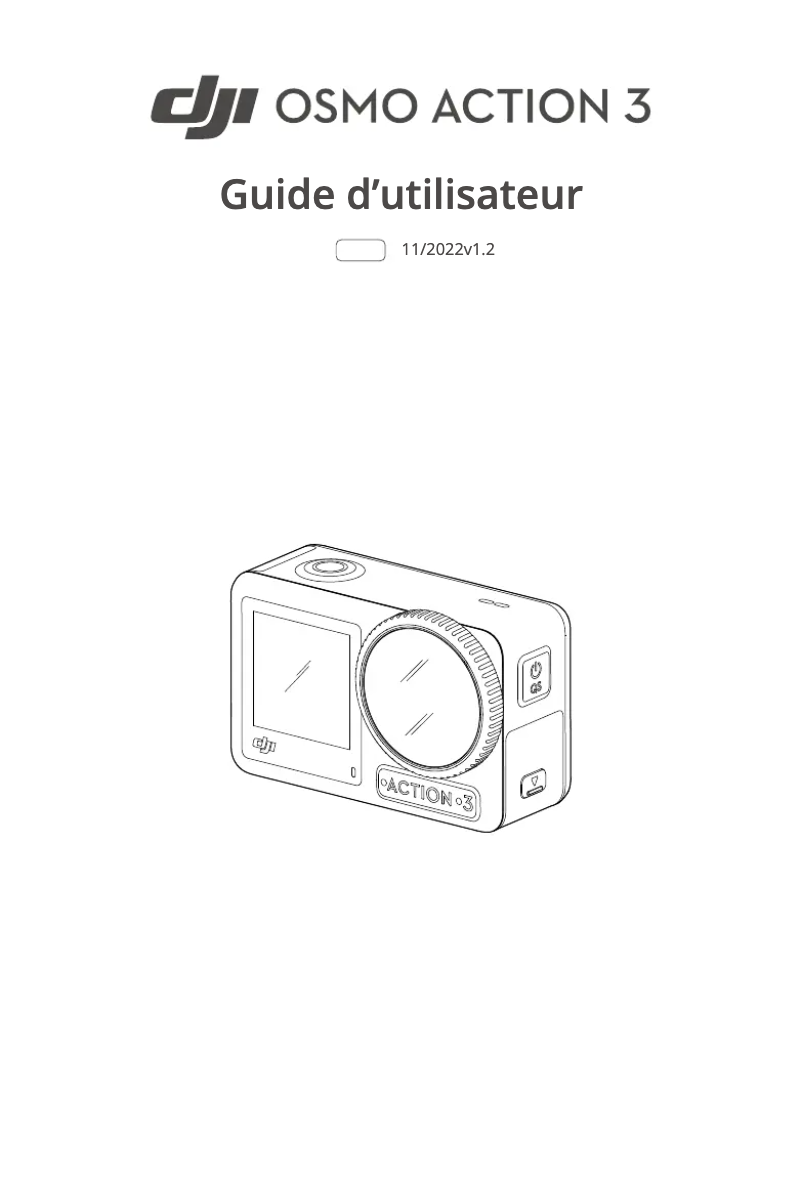 Página 1 del manual Manual de usuario DJI Osmno Action 3