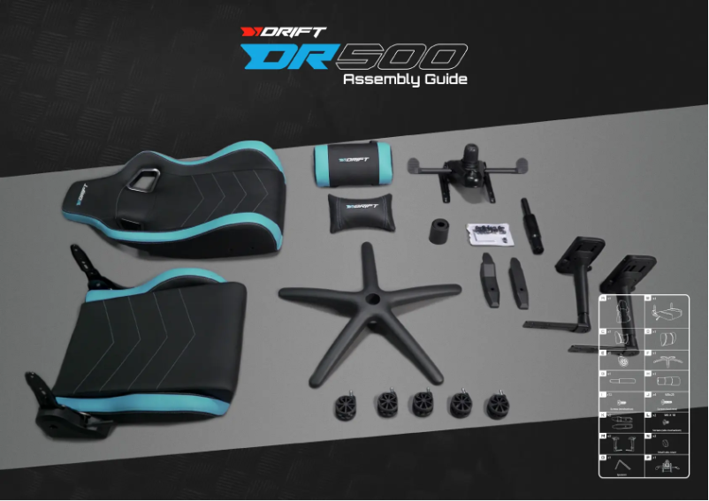 Page 1 de la notice Manuel utilisateur Drift DR500