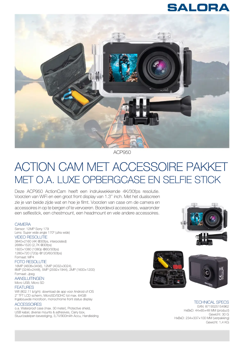 Image de la première page du manuel de l'appareil ACP950