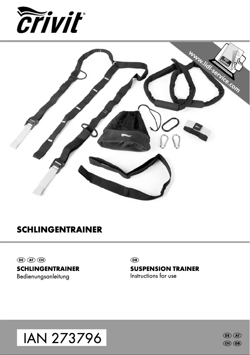 Image de la première page du manuel de l'appareil IAN 273796