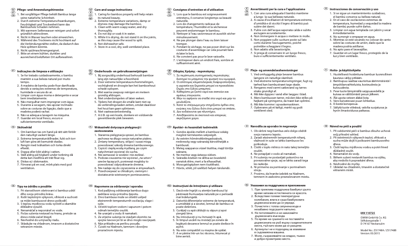 Page 1 de la notice Manuel utilisateur Livarno Lux IAN 110725