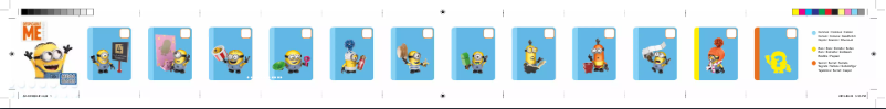 Page 1 de la notice Manuel utilisateur Mega Bloks Minions Blind Packs Series V