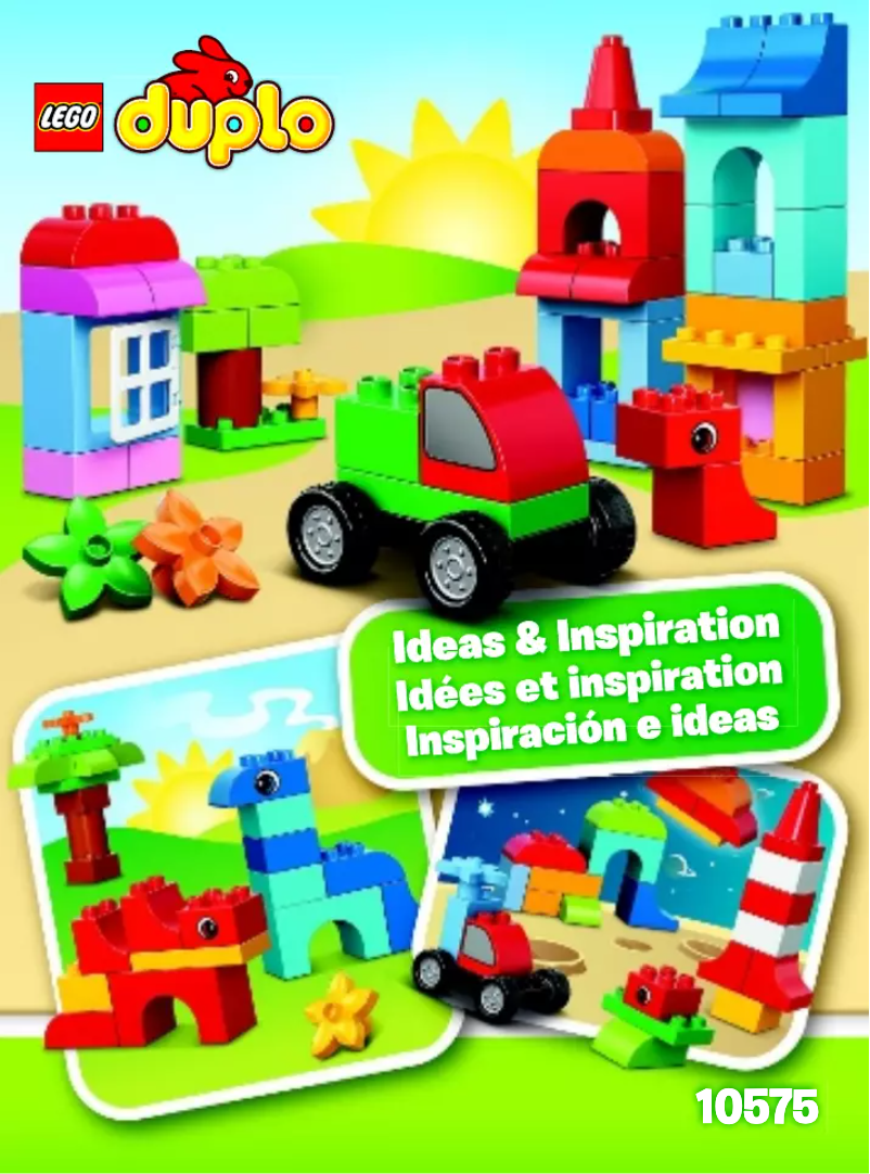 Page 1 de la notice Manuel utilisateur Lego Creative Building Cube