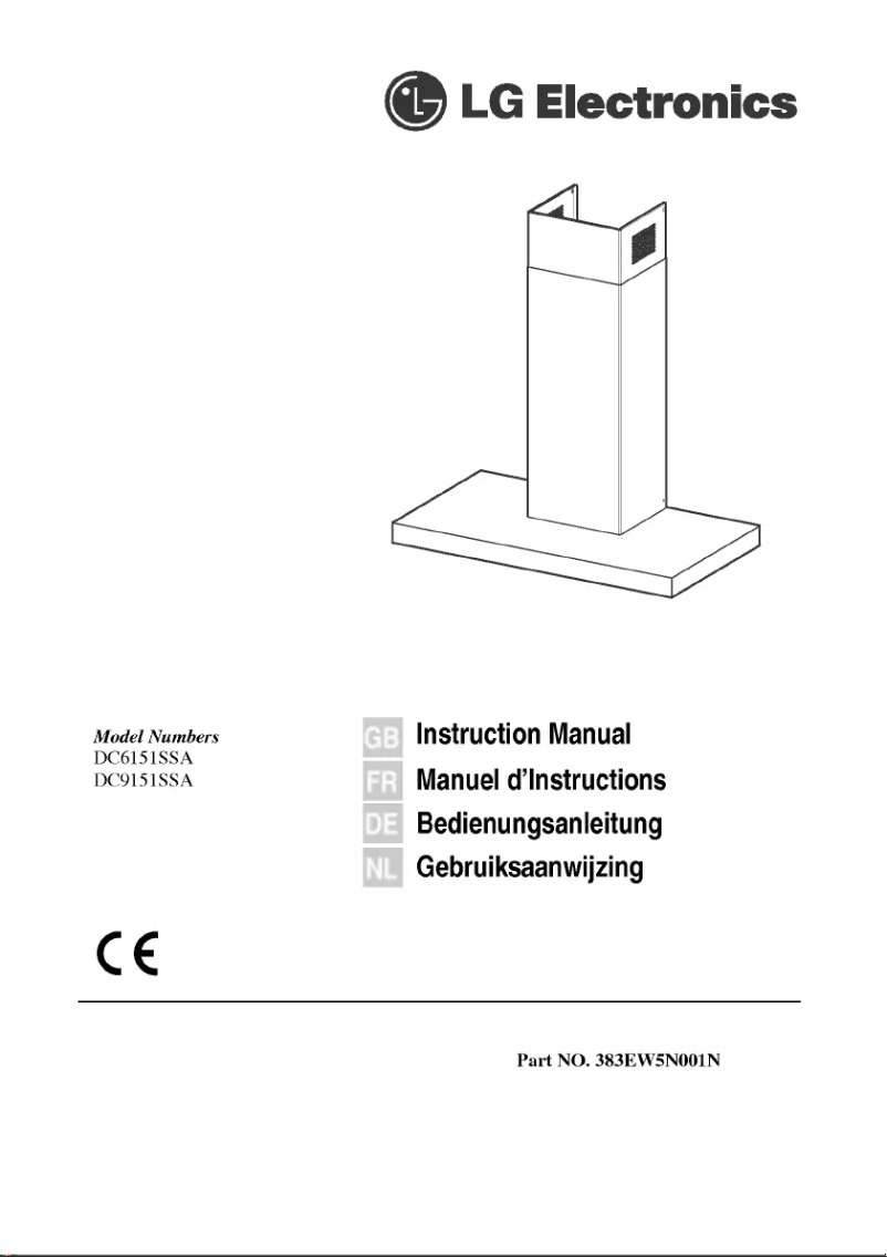 Page n°1 - Manuel utilisateur LG DC6151SSA