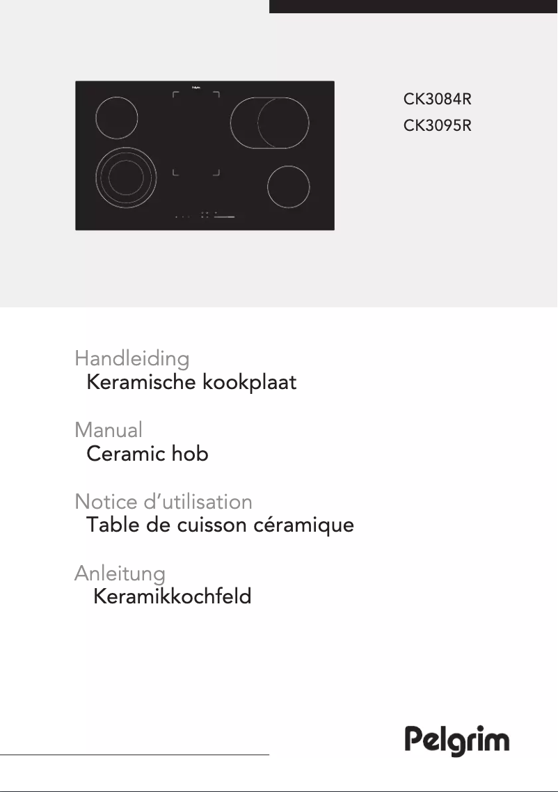 Página 1 del manual Manual de usuario Pelgrim CK3095R
