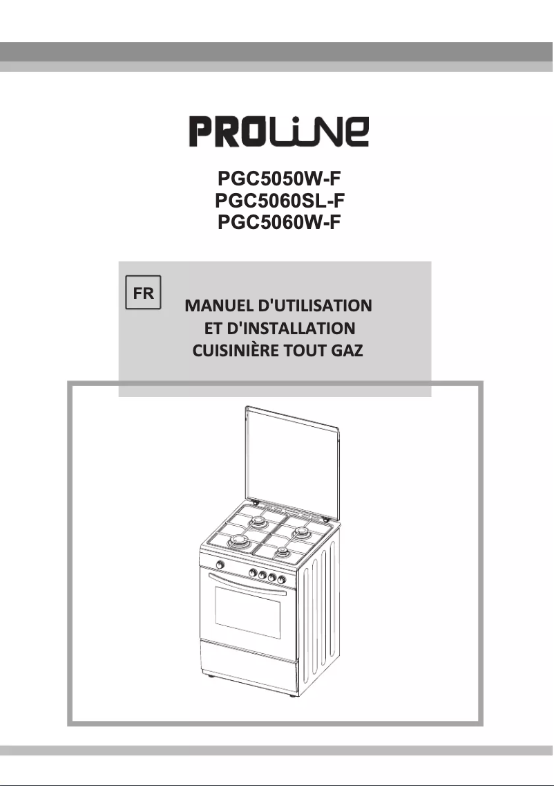Página 1 del manual Manual de usuario Proline PGC 5060W-F