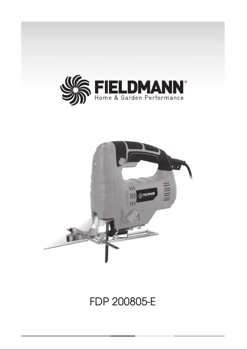 Page 1 de la notice Manuel utilisateur Fieldmann FDP 200805-E
