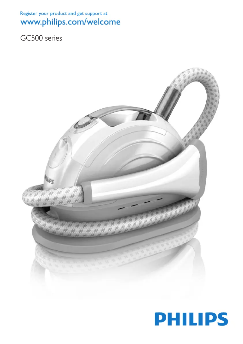 Page 1 de la notice Manuel utilisateur Philips GC500