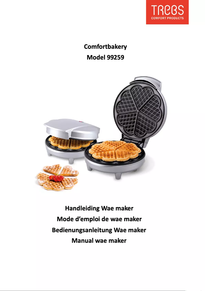 Page 1 de la notice Manuel utilisateur Trebs Comfortbakery 99259