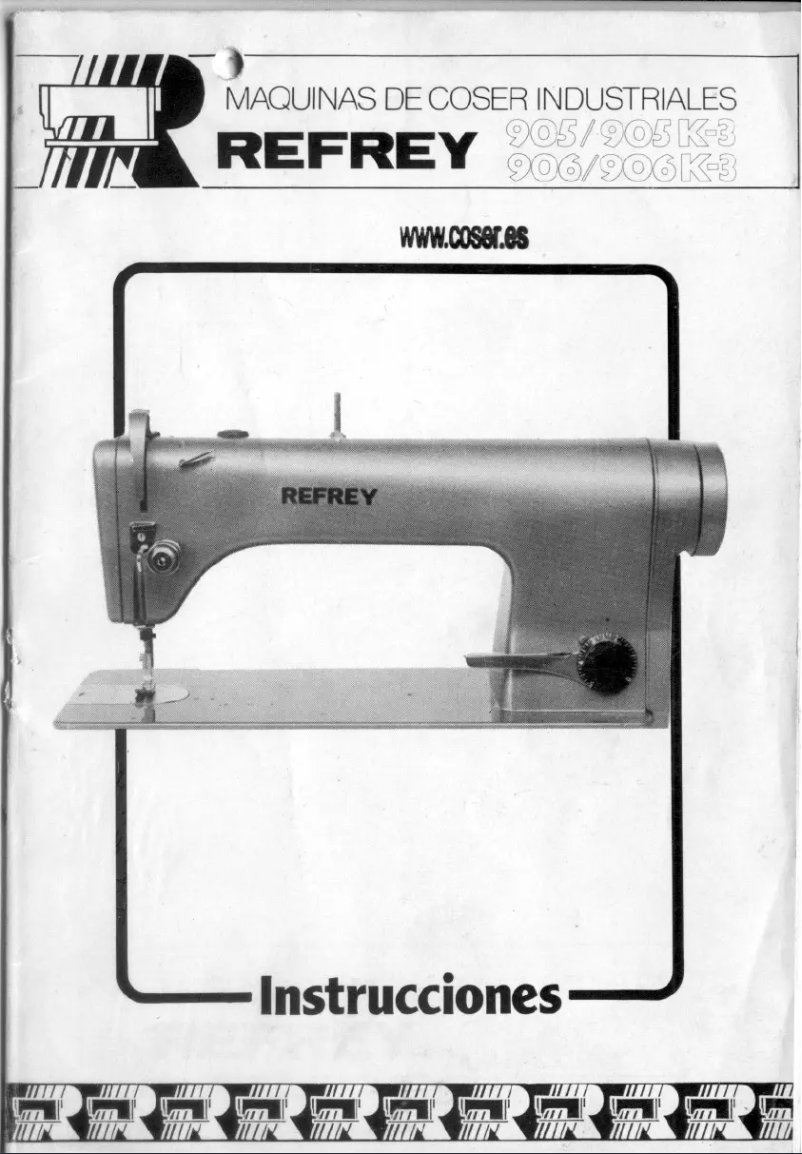 Página 1 del manual Manual de usuario Refrey 905