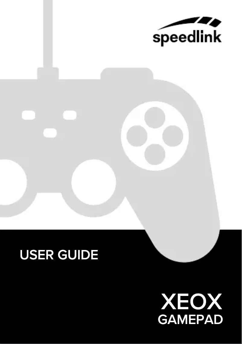 Image de la première page du manuel de l'appareil Xeox SL-6556-BK