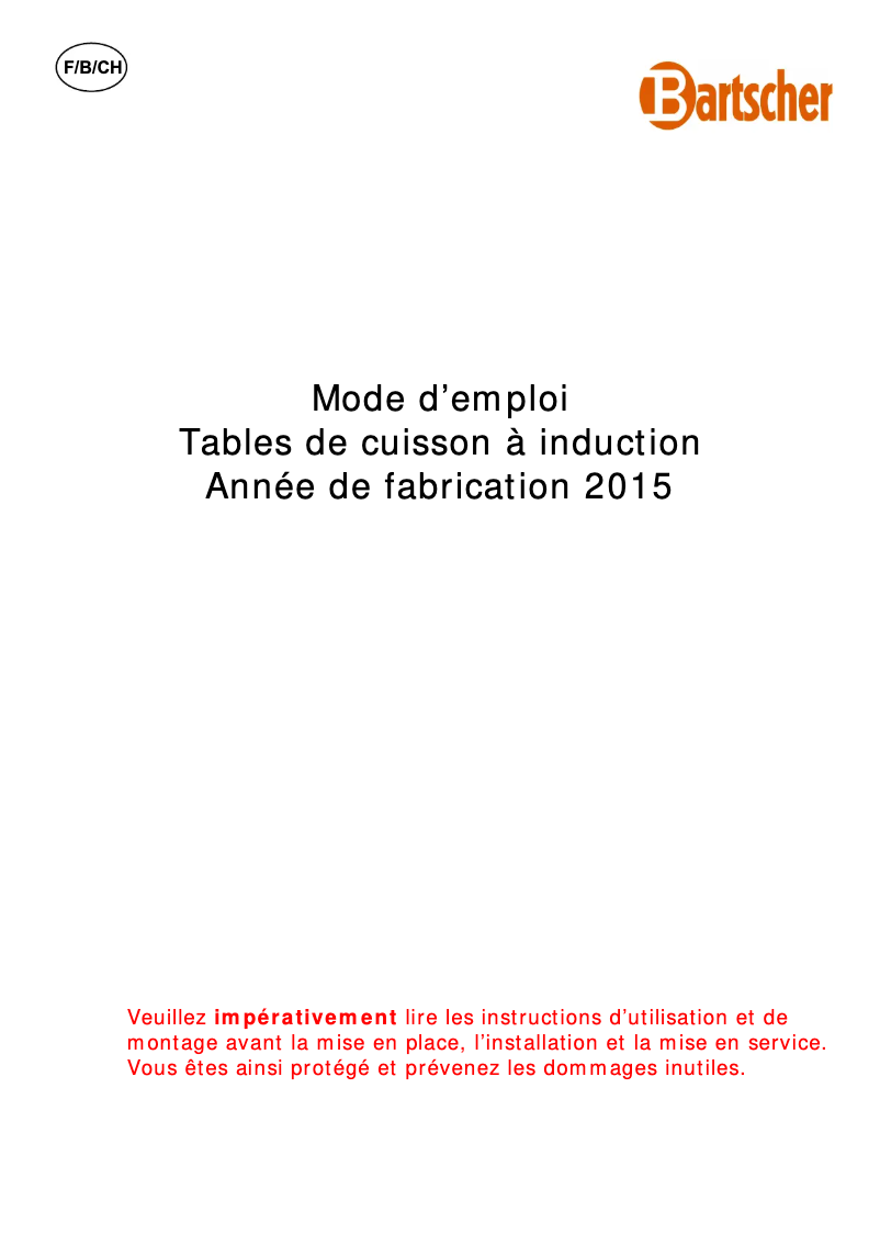 Image de la première page du manuel de l'appareil ITH 35S