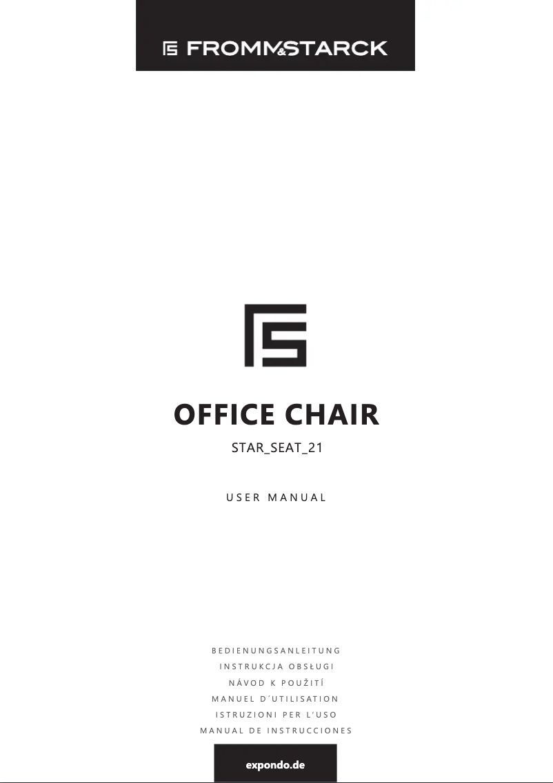 Page n°1 - Manuel utilisateur Fromm & Starck STAR_SEAT_21