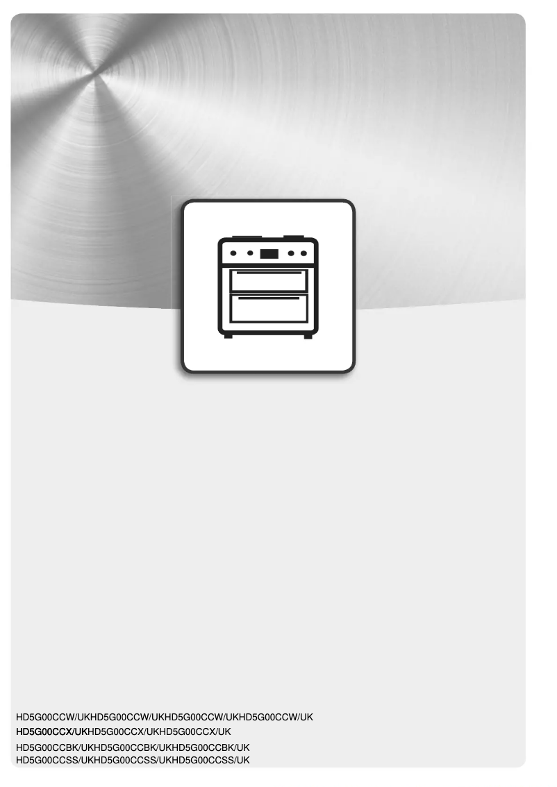 Page n°1 - Instructions / montage Hotpoint HD5G00CCX/UK